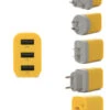 Adaptateur 3 Ports USB Go Travel Electrique Monde