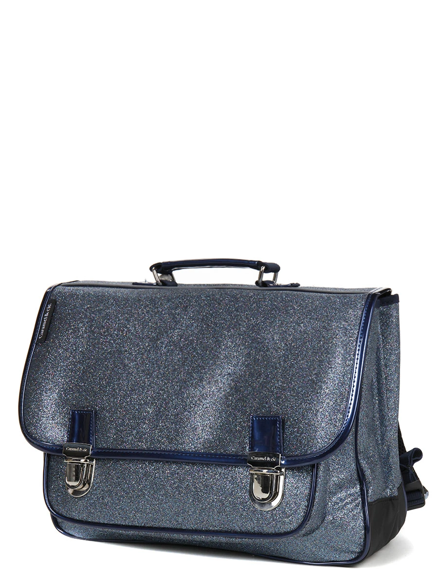 Cartable Moyen Caramel & Cie. Paillettes 38 Cm