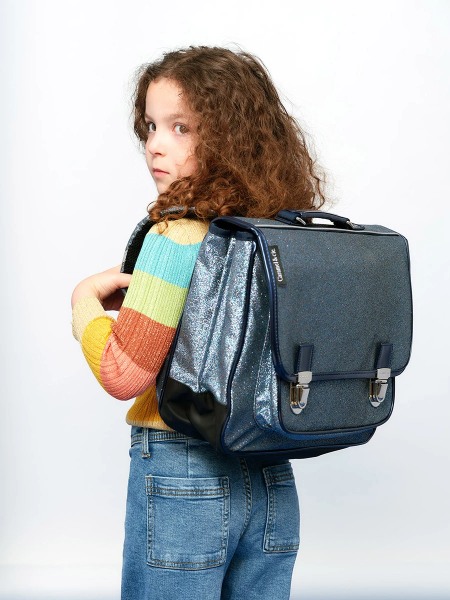 Cartable Moyen Caramel & Cie. Paillettes 38 Cm – Image 13