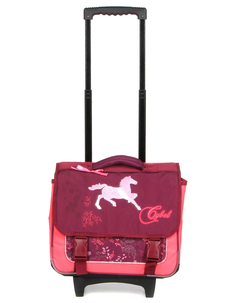 Cartable à Roulettes Cybel Au Galop 38 Cm – Image 2