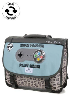 Cartable Réversible Pol Fox Gamer 41 Cm