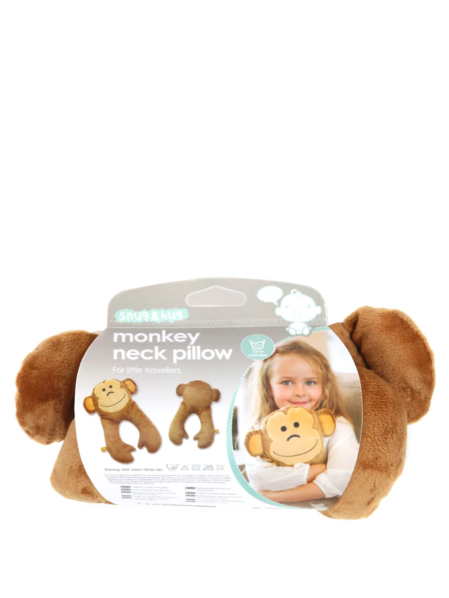 Coussin De Voyage Go Travel Confort Singe Pour Enfant – Image 10
