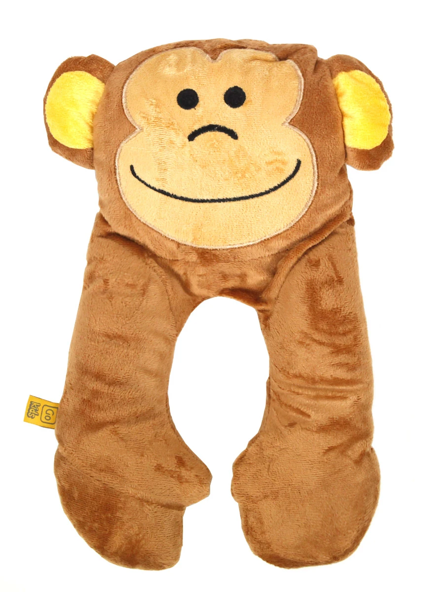 Coussin De Voyage Go Travel Confort Singe Pour Enfant – Image 2