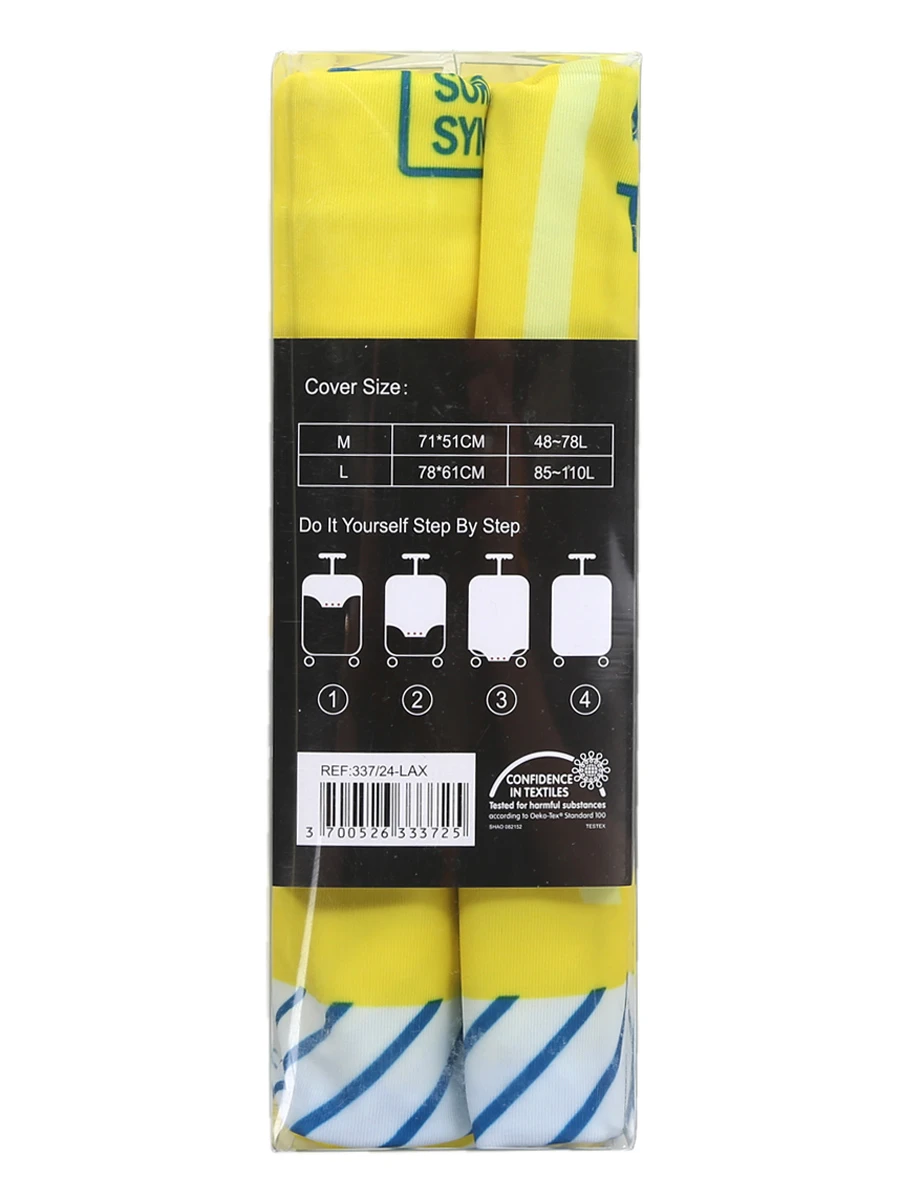 Housse De Valise Airtex To Los Angeles LAX - M – Image 10