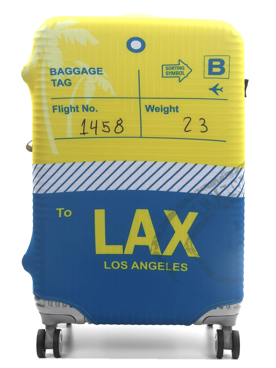 Housse De Valise Airtex To Los Angeles LAX - M – Image 3