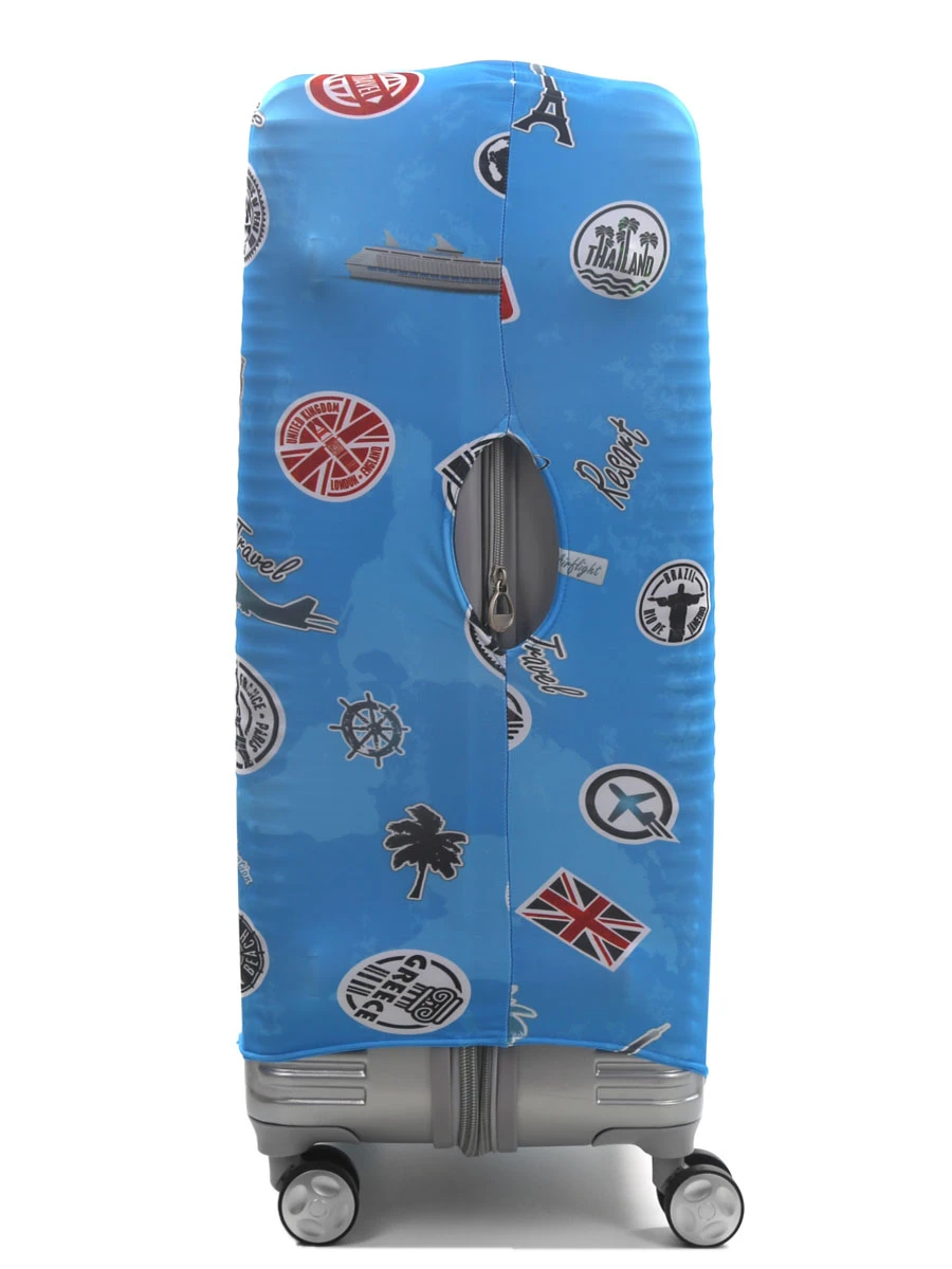 Housse De Valise Airtex Fantaisie Stickers - L – Image 6