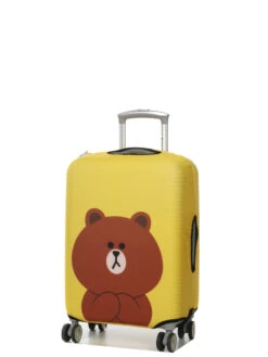 Housse De Valise Periea Yellow Teddy S