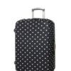 Housse De Valise Periea Black With White Dots M
