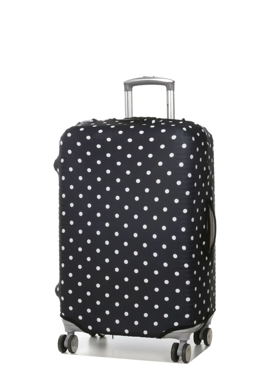 Housse De Valise Periea Black With White Dots M
