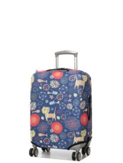 Housse De Valise Periea Purple Cats S