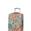 Housse De Valise Periea Red And Blue Leaves S