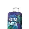 Housse De Valise Periea Green And Blue Palm Leaves S