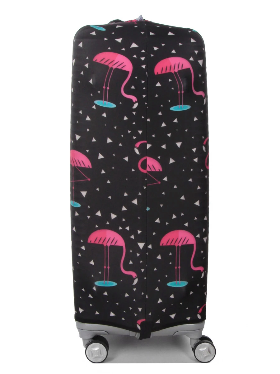 Housse De Valise Periea Black With Pink Flamingos L – Image 6