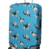 Housse De Valise Periea Blue With Dogs L