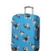 Housse De Valise Periea Blue With Dogs M