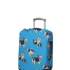 Housse De Valise Periea Blue With Dogs S