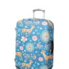Housse De Valise Periea Blue Animals M