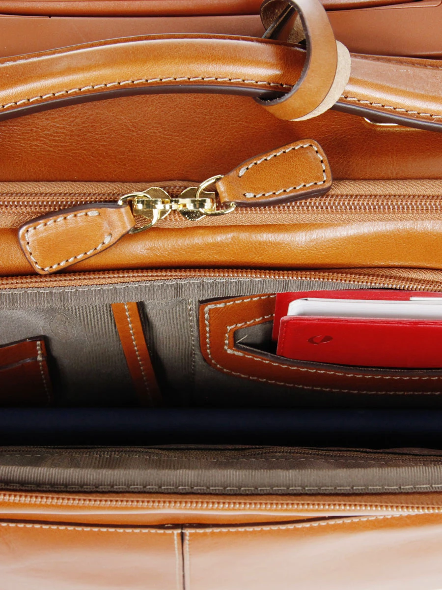 Pilot Case Bric's Life Pelle 14 Pouces – Image 13