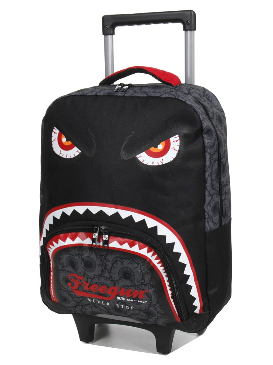 Sac à Dos à Roulettes Freegun Monster Eyes