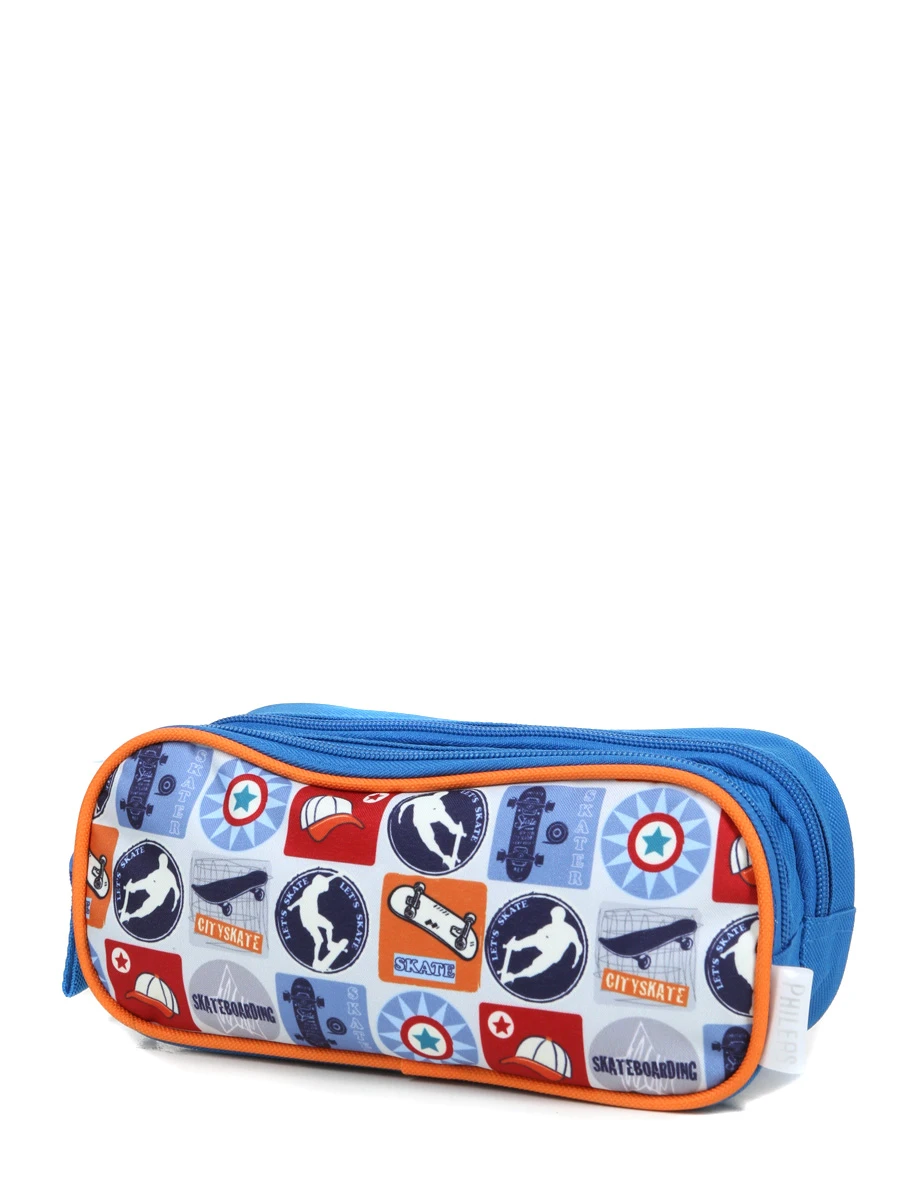Trousse Philéas Sport Skateboard - 2 Compartiments