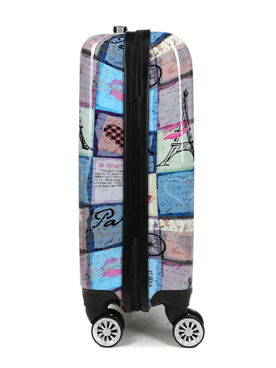 Valise Madisson Patchwork Paris 55 Cm – Image 6