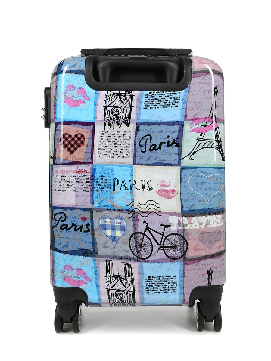 Valise Madisson Patchwork Paris 55 Cm – Image 4